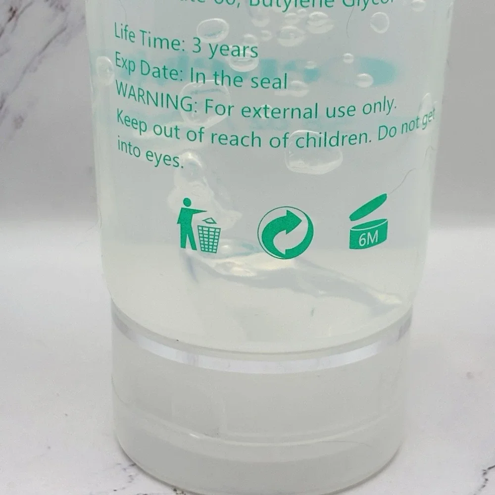 Oeneis Hydrating Microcurrent Gel Hyaluronic Acid Fragrance-Free Clear New